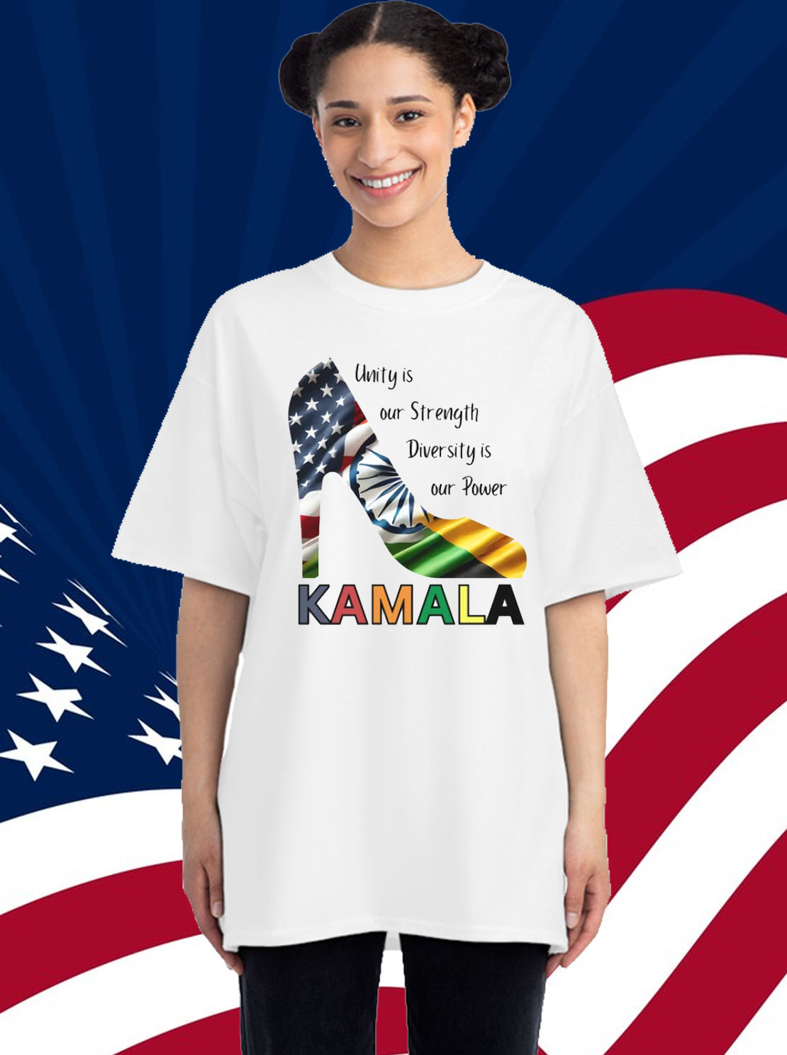 Kamala Shirt, Kamala Harris Multicultural Heritage Shirt