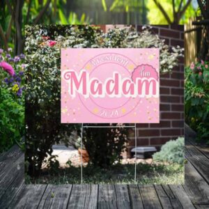 Madam President Kamala Tim Yard Sign