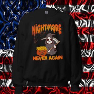 Nightmare Never Again, Vote Harris Walz Shirt