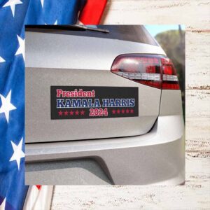 President Kamala Harris 2024 Car Magnet
