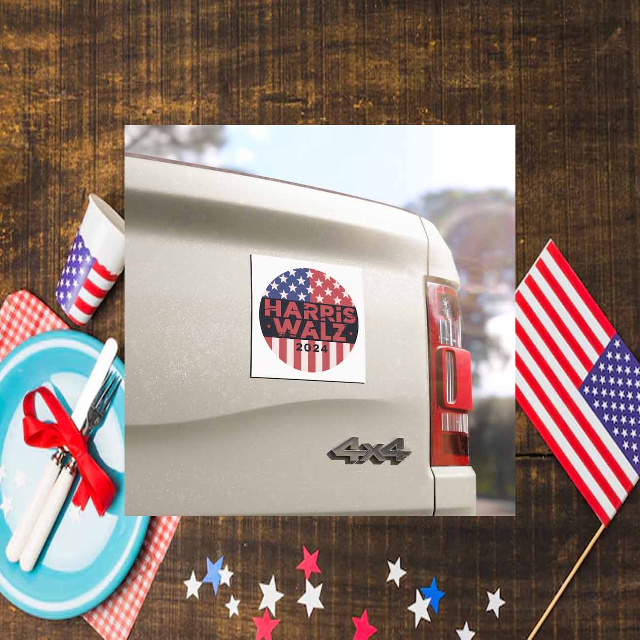 President Kamala Harris 2024 Car Magnets