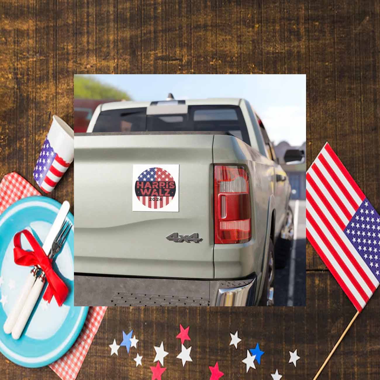 President Kamala Harris 2024 Car Magnets