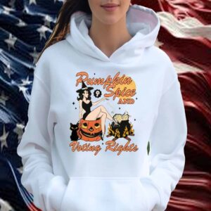 Pumpkin Spice And Voting Rights Kamala Harris President Shirt