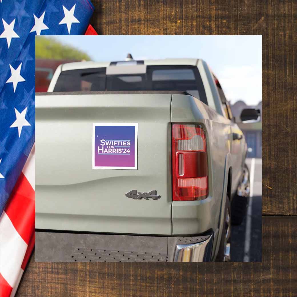 Swifties for Harris 2024 Car Magnet