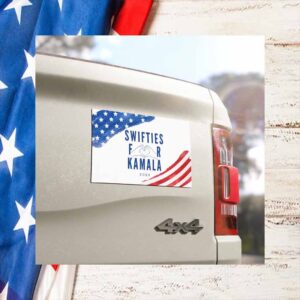 Swifties for Kamala Harris 2024 Car Magnet
