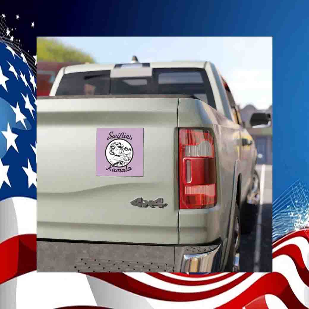 Swifties for Kamala Harris Car Magnet