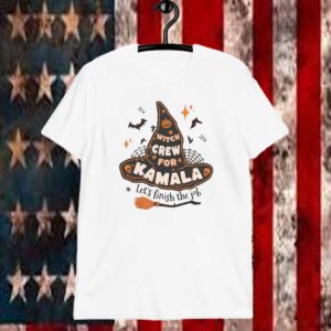 Witch Crew For Harris Halloween, Let's Finish The Job Shirt