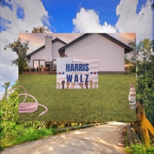 2024 Election Harris Walz For Everyone Vote Blue Yard Sign