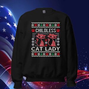 Childless Cat Lady For Kamala President Shirt