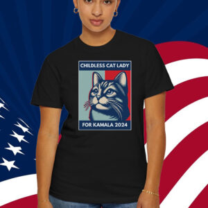 Childless Cat Lady Madam President Kamala Harris Shirt