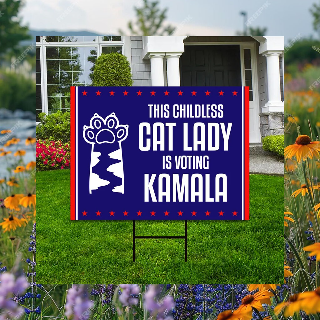 Kamala Harris 2024 Yard Sign Kamala Harris For President 2024 Lawn Sign