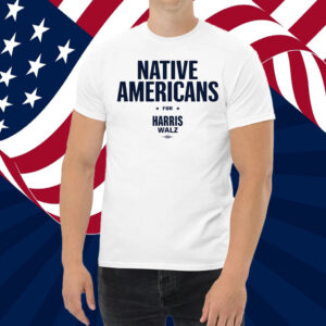 Native Americans For Harris Walz T-Shirt