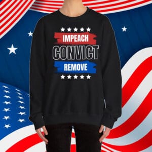 Impeach Convict Remove Trump T-Shirt