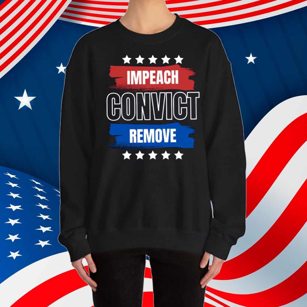 Impeach Convict Remove Trump T-Shirt