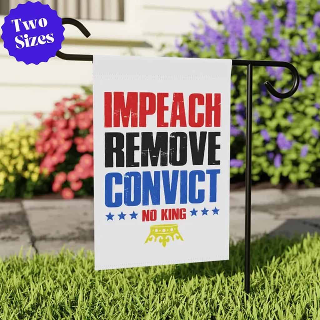 Impeach Remove Convict 2025 Flag