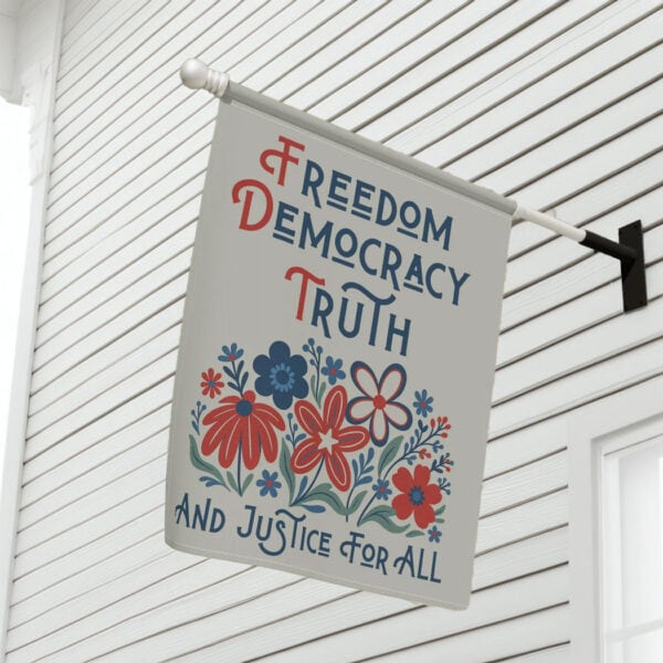 Subtle Fuck Trump Floral, FDT Yard Decor
