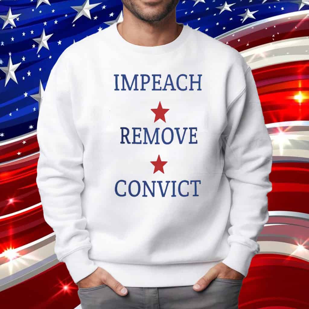 USA Impeach Remove Convict T-Shirt
