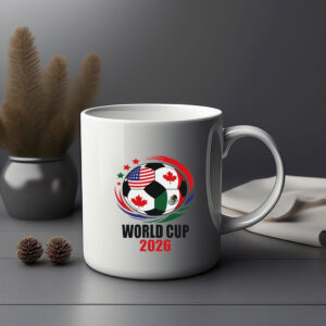 FIFA World Cup 2026 Soccer Ball Mug