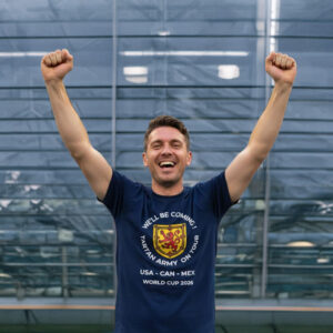 We'll Be Coming Tartan Army On Tour World Cup 2026 T Shirt