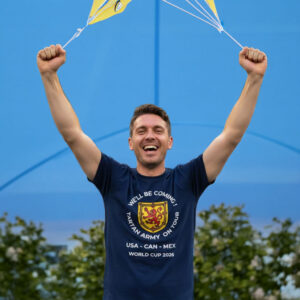 We'll Be Coming Tartan Army On Tour World Cup 2026 T Shirt