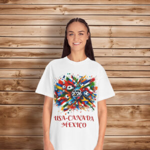 World Cup 2026 Soccer Flags T-Shirt