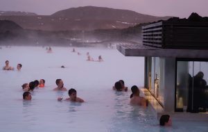 The bar at the Blue Lagoon.