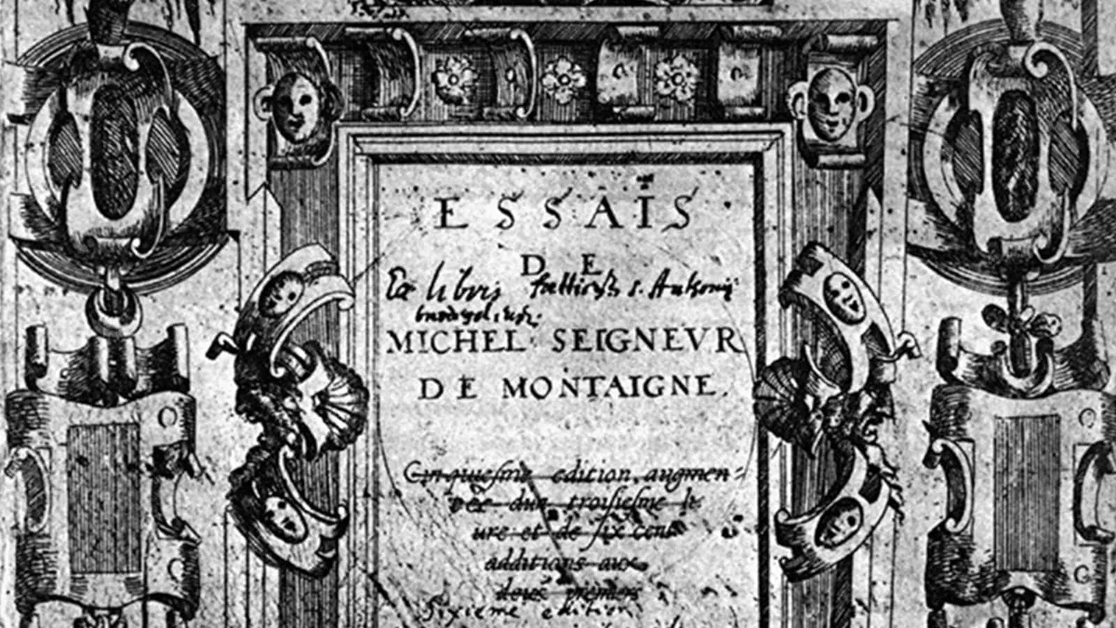 Cover of third volume of Essais