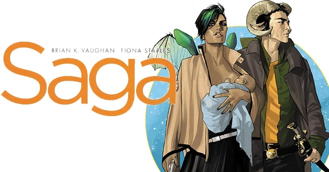 Picture from front cover of Saga