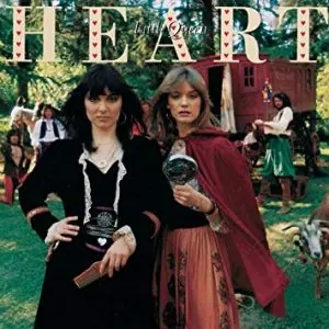 Album cover of Heart's Little Queen, with Ann and Nancy as gypsies.