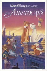 One-sheet of The Aristocats movie