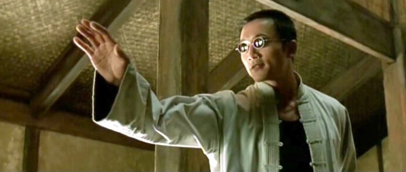 Seraph ending the fight in the Matrix