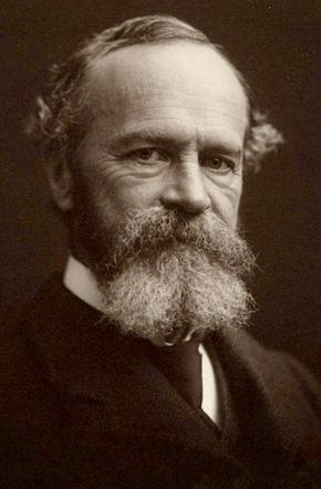 Portrait of the philosopher and psychologist William James