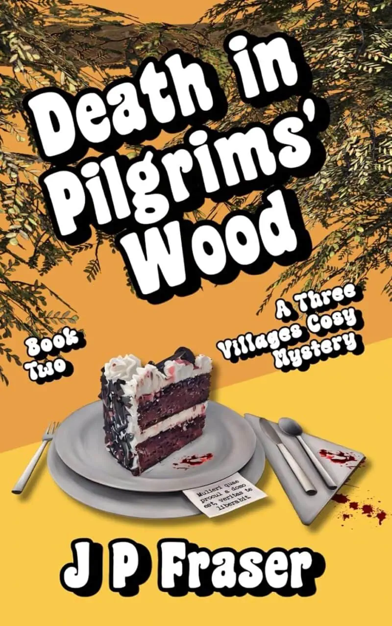 Cover of JP Fraser's Death in Pligrims' Wood