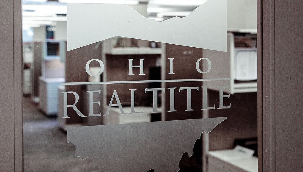 Ohio Real Title office - where they help with the closing on a new home.