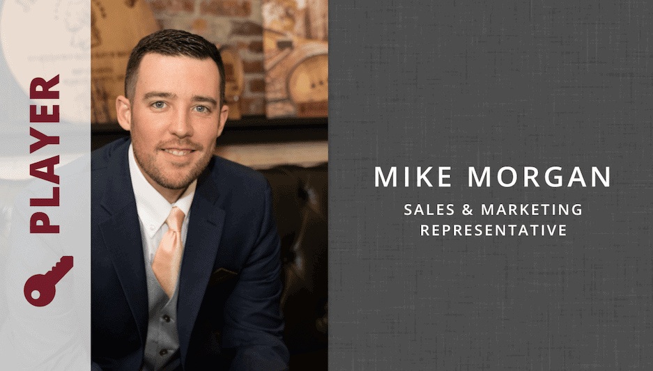 Mike Morgan headshot with name and title.