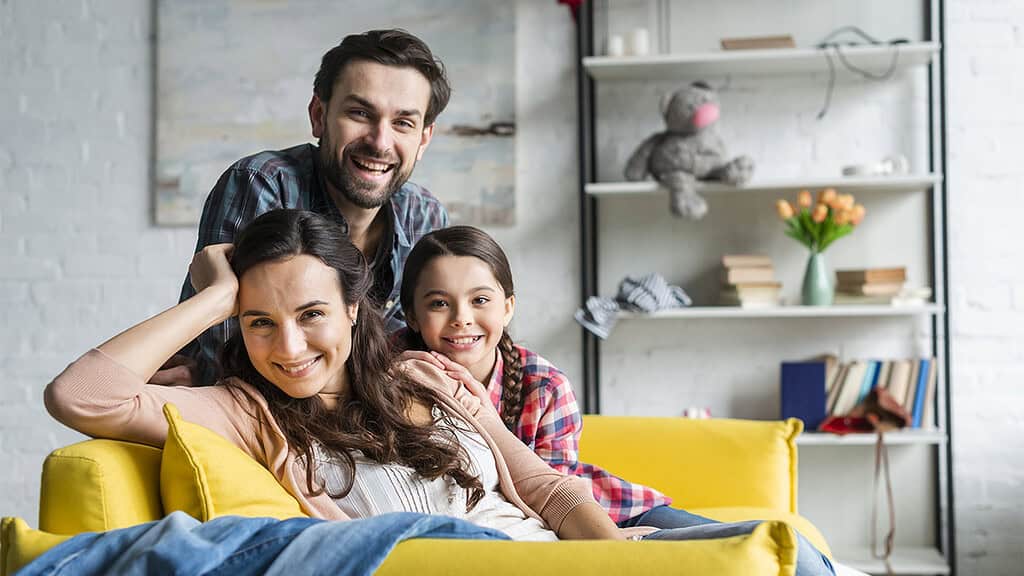 A family evaluating homeownership vs. renting.