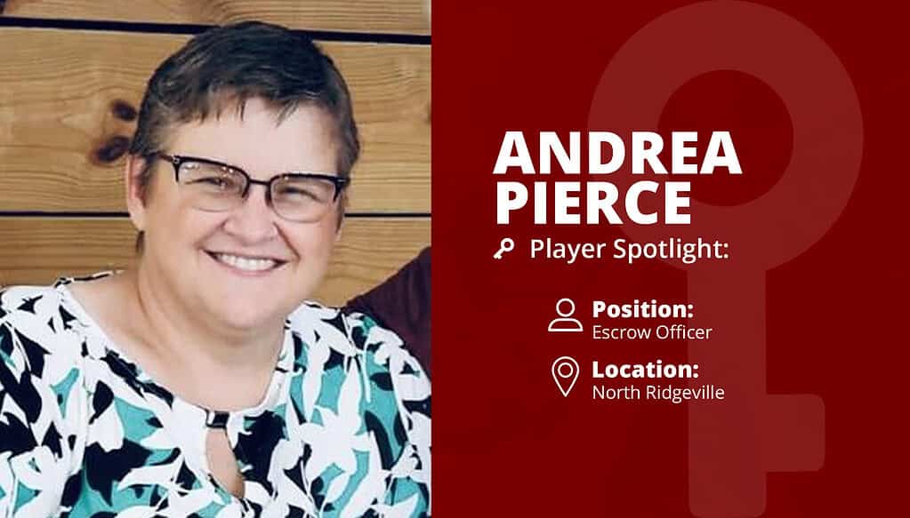 North Ridgeville Escrow Officer, Andrea Pierce