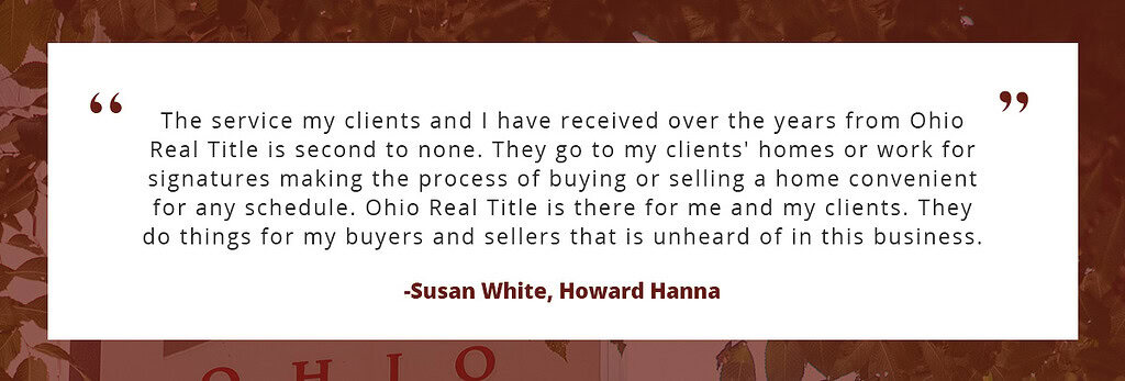 Susan White Testimonial.