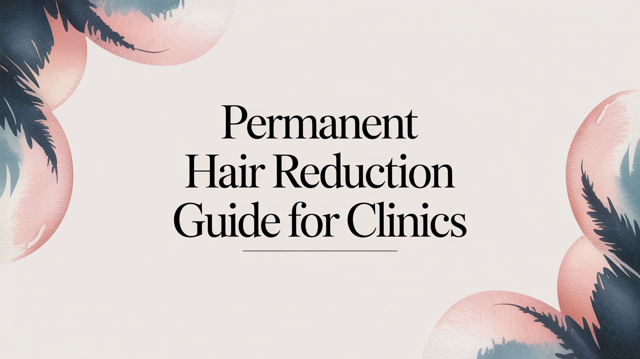 Permanent hair reduction guide for clinics using laser technology. Enhance your clinic's services wi.