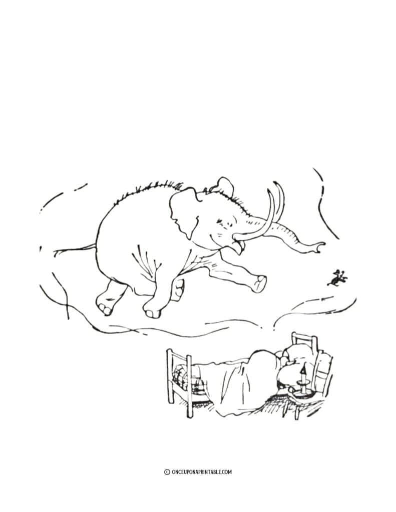 Original Illustrations by E. H. Shepard, classic Winnie the Pooh and Christopher Robin.