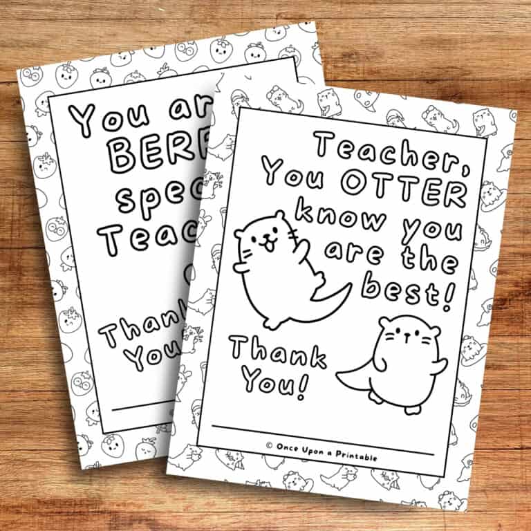 Kawaii teacher appreciation coloring pages.