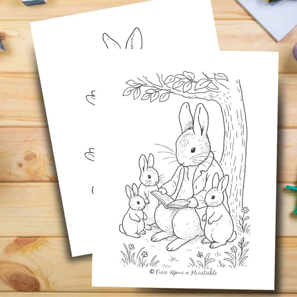 Father's day coloring pages.
