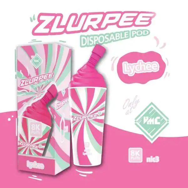 VMC 8000 Puff กลิ่นลิ้นจี่ หอมหวาน นุ่มละมุน กลิ่นชัดแบบผลไม้เอเชีย ให้ฟีลสดชื่นแบบเรียบหรู สั่งเลยตอนนี้!