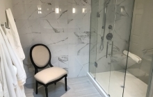 Glass Door Shower Bathroom Renovation Burlington Oakville