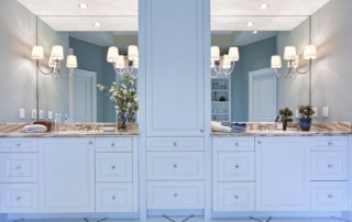 Opal Baths & Design custom bathroom vanity cabinets