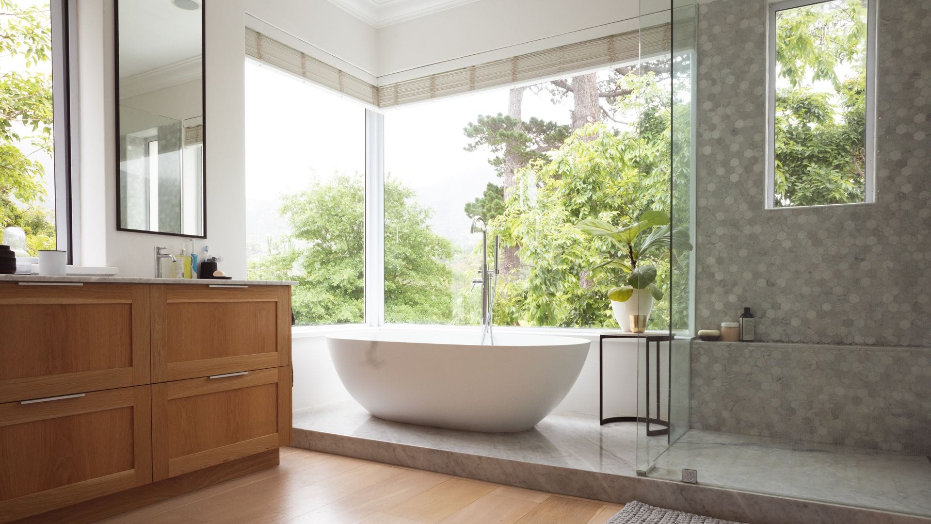 Contemporary master bathroom - Opal Baths.