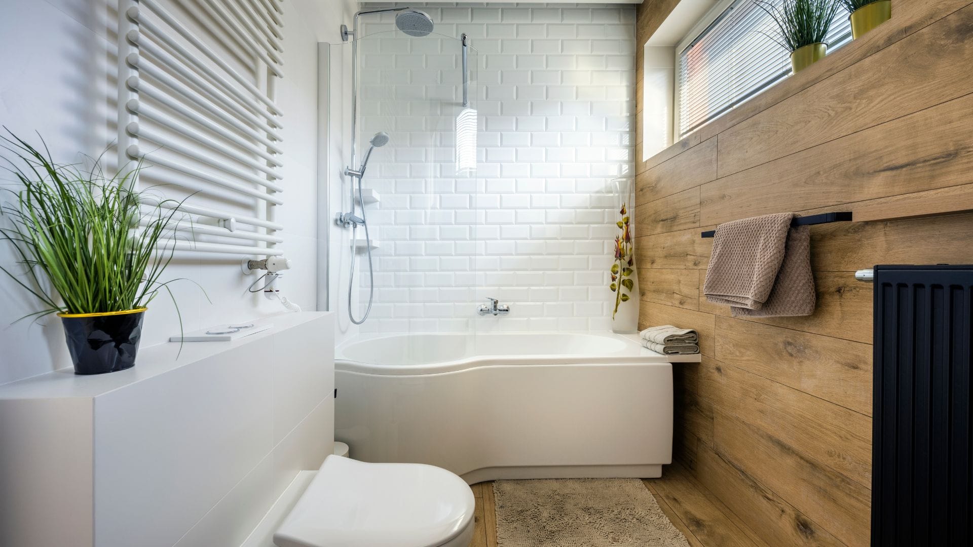 Small bathroom - modern ensuite bathroom ideas from Opal Baths.