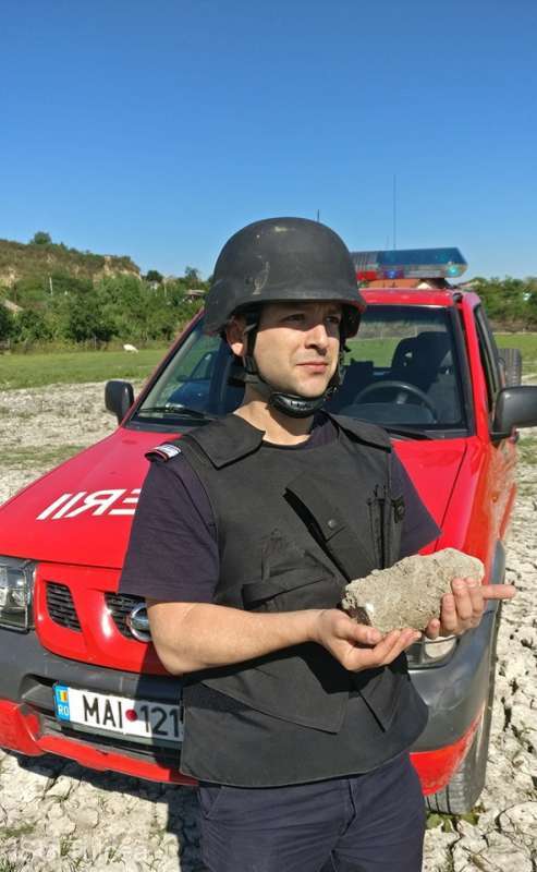 Tulcea Proiectil exploziv găsit în municipiul reşedinţă