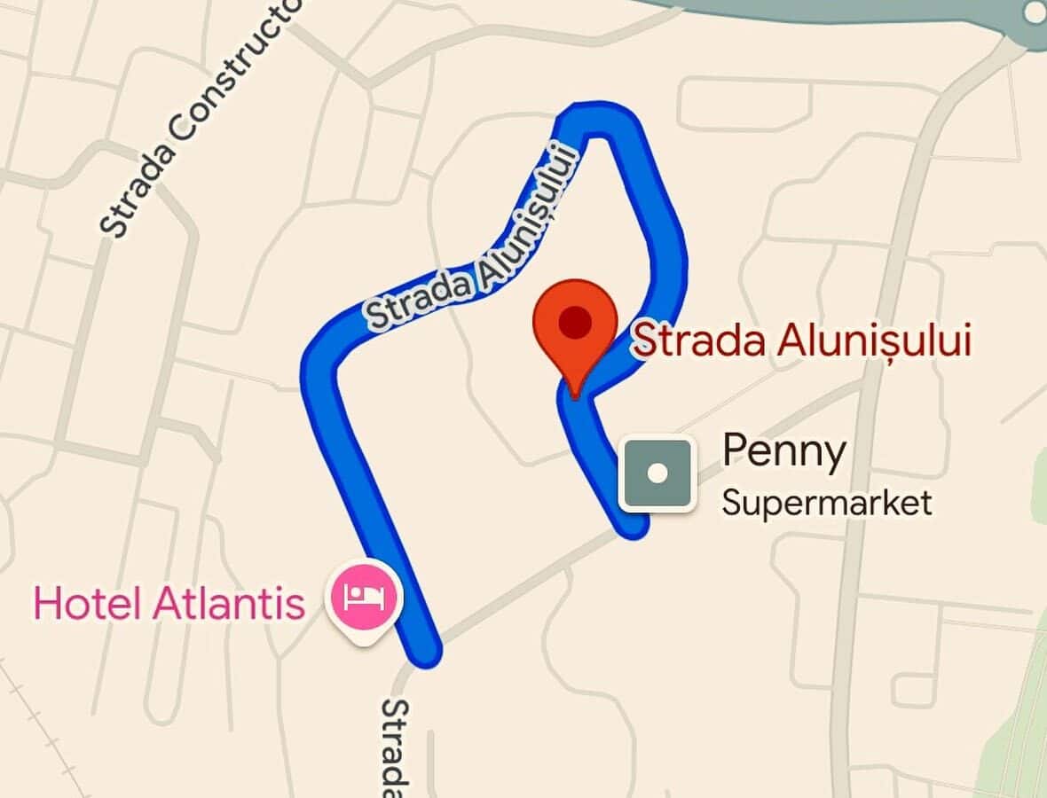 str. Alunisului