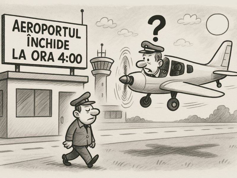 caricatura avion ora 4
